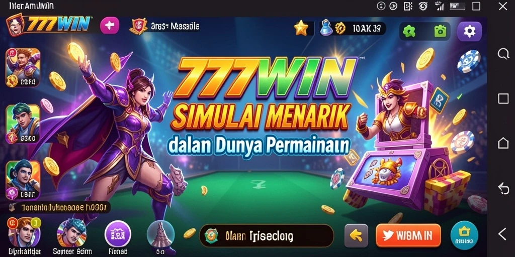 Screenshot menunjukkan gameplay interaktif dari 777WIN yang menarik.