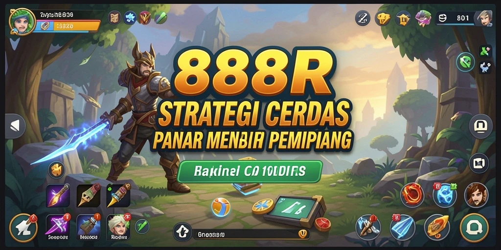 Tampilan gameplay dinamis dan menantang dari 888R.