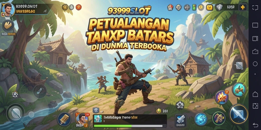 Screenshot gameplay 9399SLOT menampilkan petualangan di dunia terbuka yang menakjubkan.