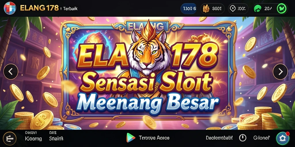 Screenshot gameplay ELANG178 menunjukkan pengalaman bermain slot yang seru.