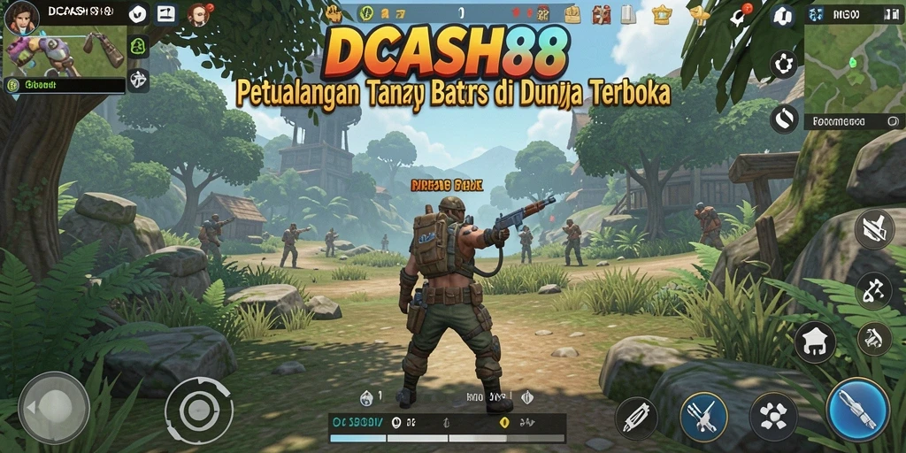 Tampilan gameplay IDCASH88 yang menakjubkan di dunia terbuka.