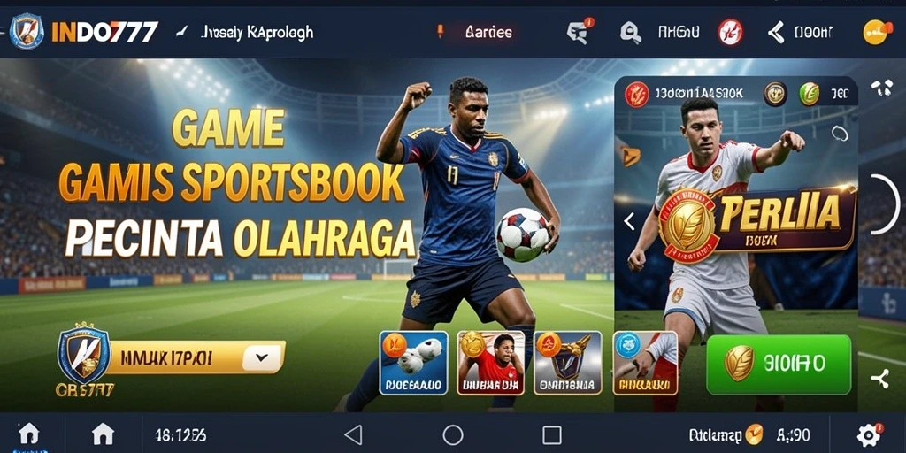 Tangkapan layar demo gameplay Sportsbook INDO777 yang menarik.