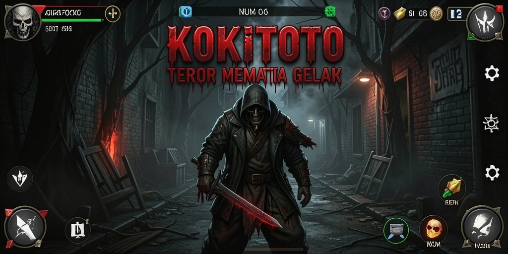 Gameplay seram KOKITOTO yang mendebarkan dan menegangkan.