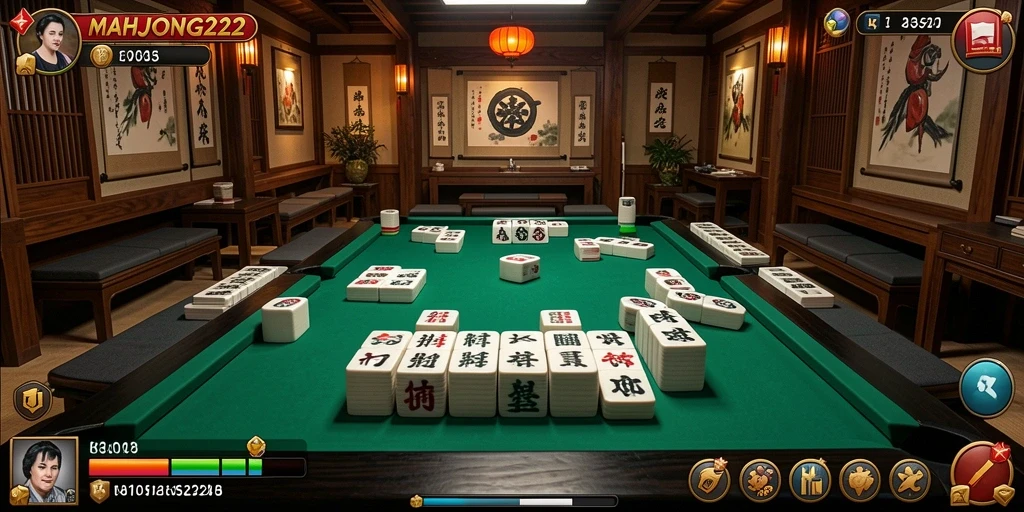 Tampilan menarik dari gameplay MAHJONG222 yang mengasyikkan.