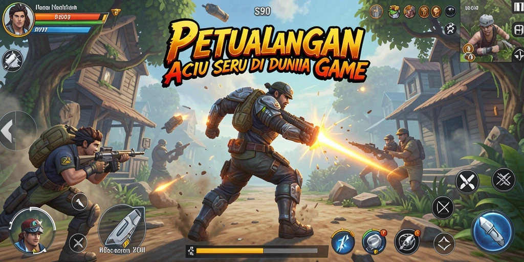 Tampilan gameplay S80 yang mendebarkan dan seru.