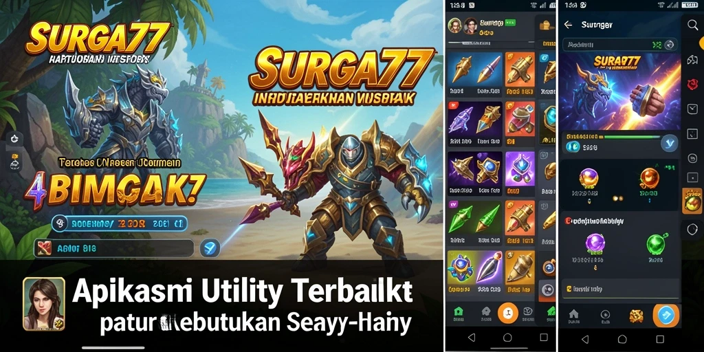 Tampilan antarmuka SURGA77 yang intuitif dan mudah digunakan.