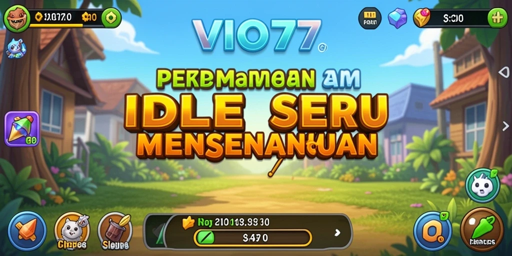 Tampilan utama gameplay VIO77 yang seru dan menghibur.