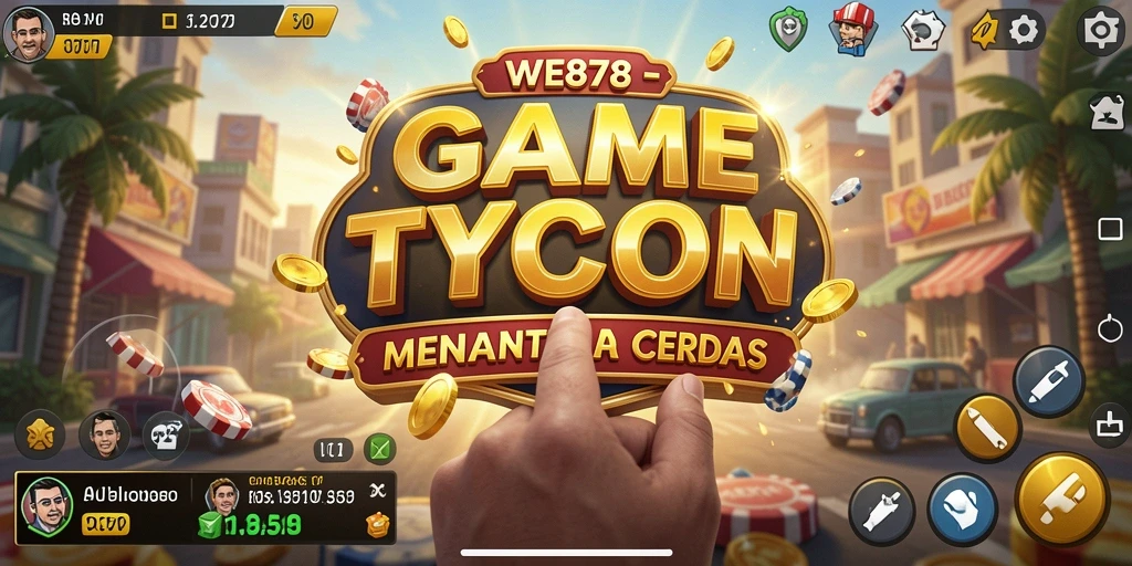 Screenshot dari gameplay Tycoon yang menarik dan menantang.